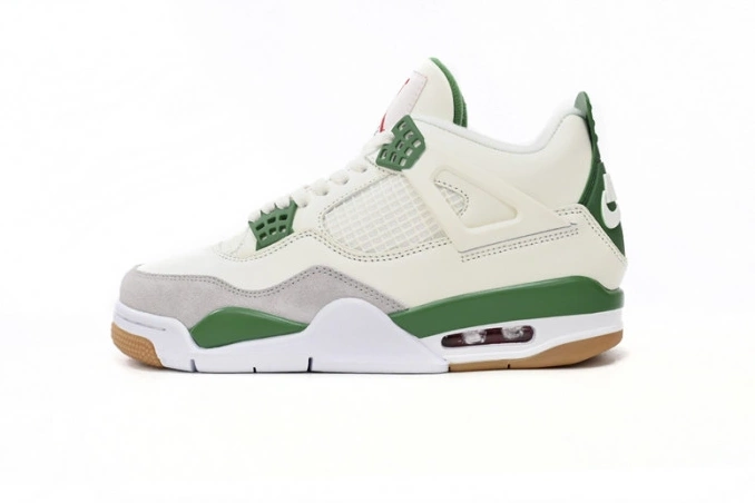Retro DR5415-103 SB Pine Jordan 4 Green 0730